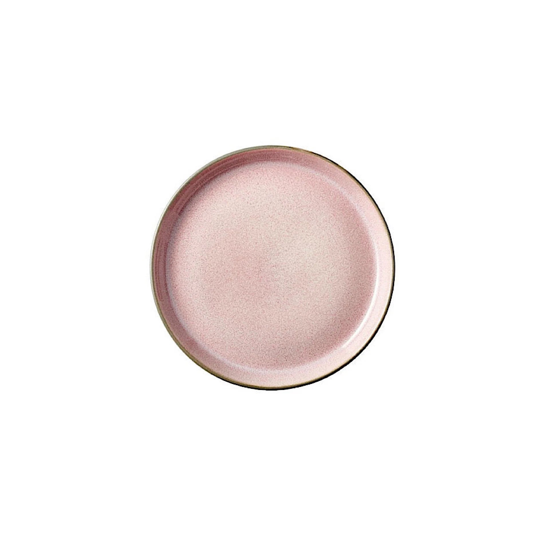 Bitz Living Stoneware Gastro Plate 17 cm Grey, Light Pink